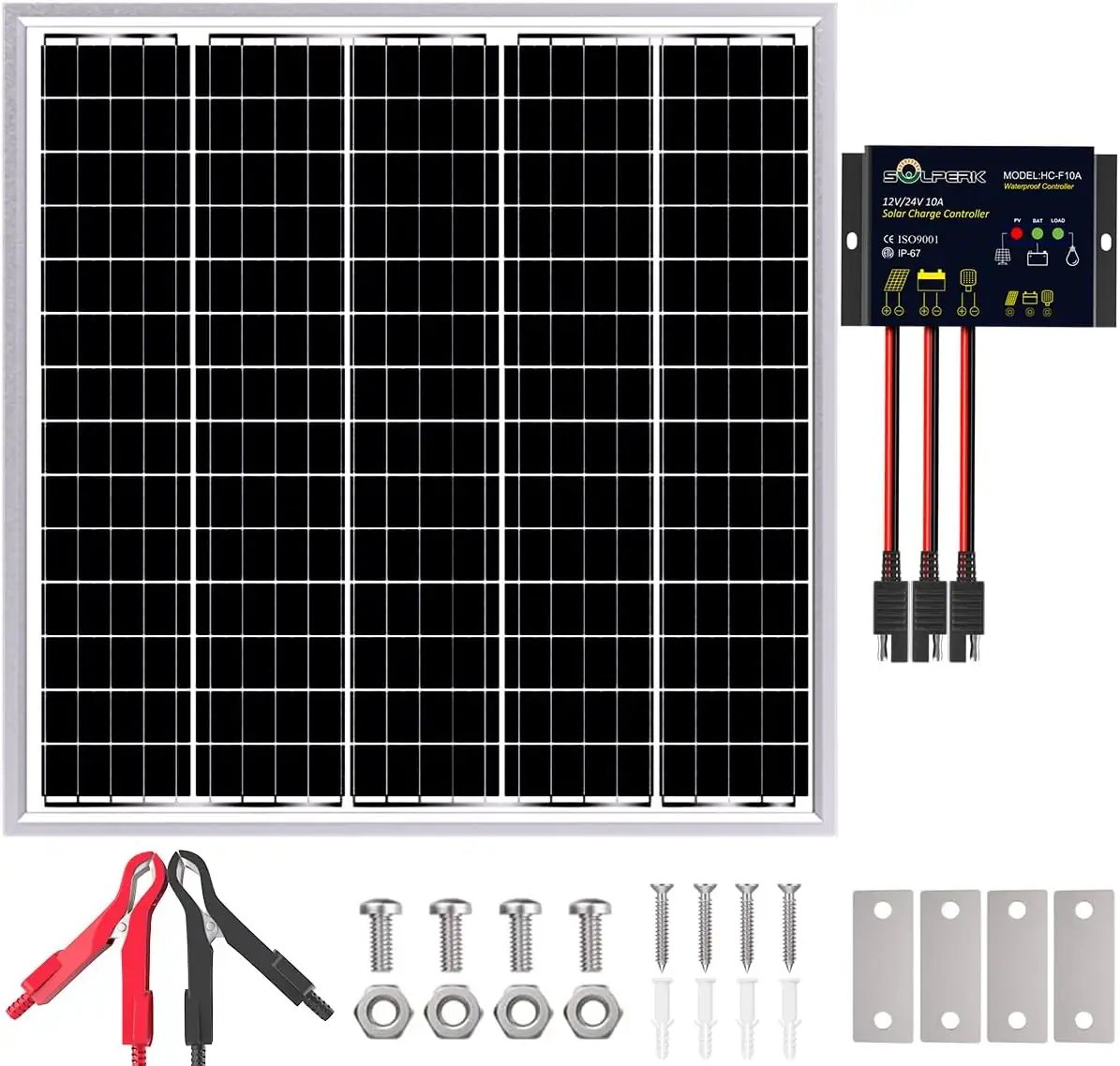 SOLPERK Solar Panel Kit 50W… — Photo 1