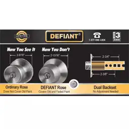 Defiant Brandywine Stainless Steel Bed/Bath… — Photo 3
