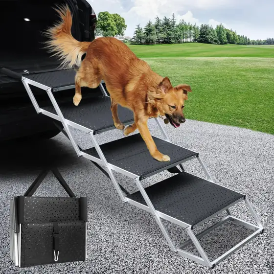 DGSL Folding Dog Stairs for… — Photo 1