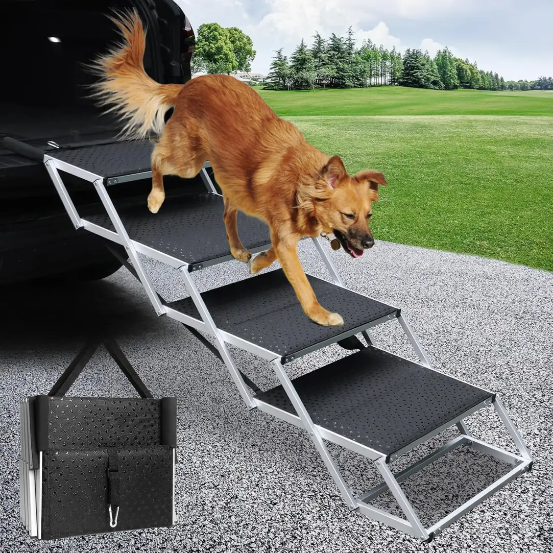 DGSL Folding Dog Stairs for… — Photo 1
