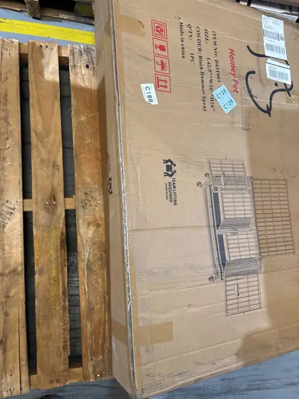 42" Stackable Dog Crate with… — Photo 4