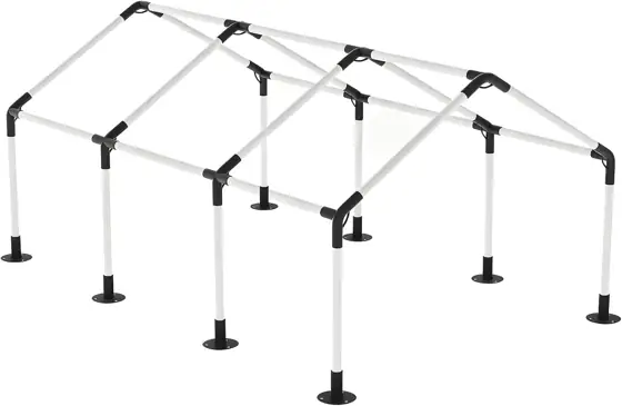 8 Leg Carport Kit, 1-3/8"… — Photo 1