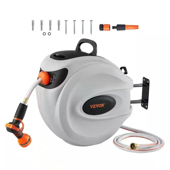 Retractable Hose Reel 1/2 in.… — Photo 1