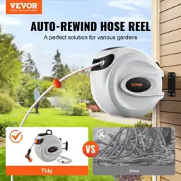 Retractable Hose Reel 1/2 in.… — Photo 2