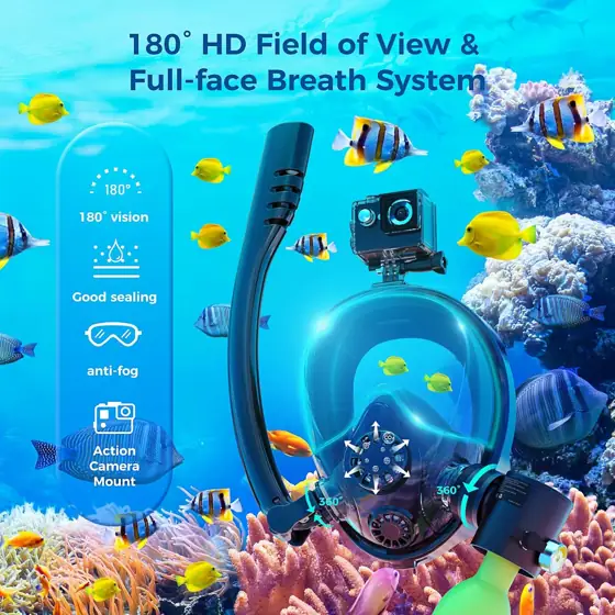 Mini Scuba Tank with Sub-Mask,… — Photo 2