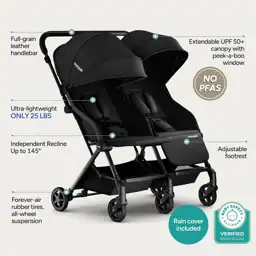 Mompush Lithe Double Stroller, Lightweight… — Photo 3