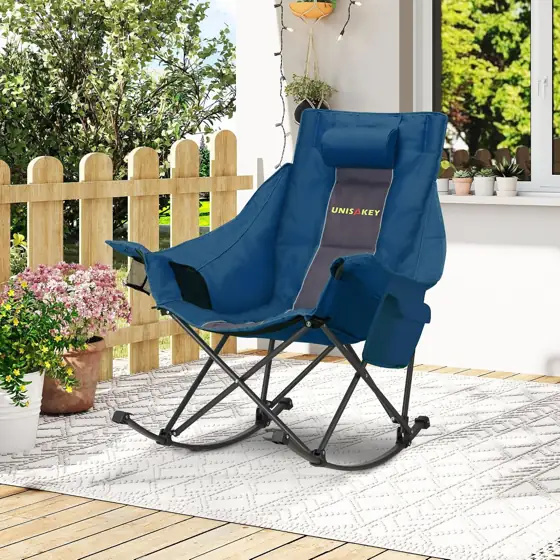 Unisakey Oversize Foldable Rocking Camping… — Photo 2