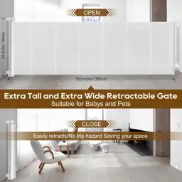 Miumoon 150 inch Reinforced Retractable… — Photo 4
