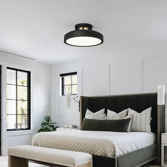 Modern Bladeless Ceiling Fan with… — Photo 2