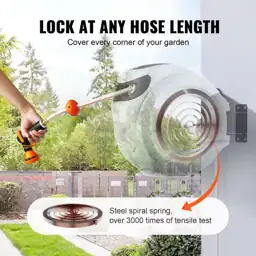 Retractable Hose Reel 1/2 in.… — Photo 4