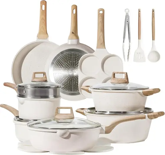 CAROTE 21pcs Pots and Pans… — Photo 1
