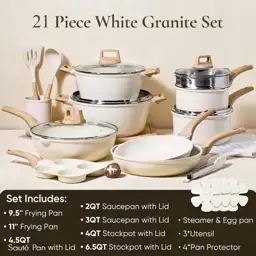 CAROTE 21pcs Pots and Pans… — Photo 2