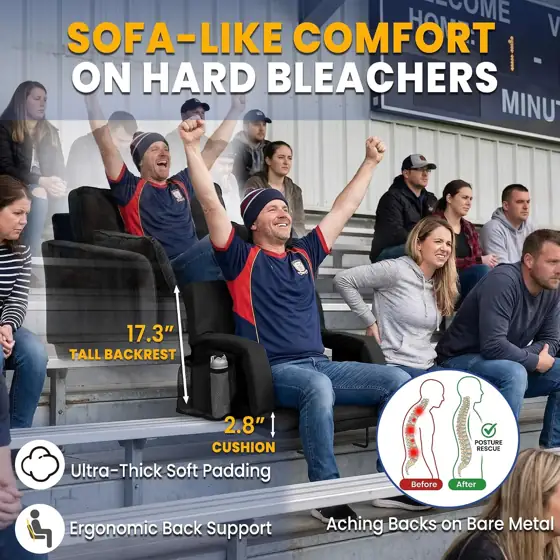 Sheenive Reclining Stadium Seats with… — Photo 3