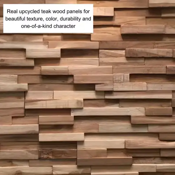 WALL!SUPPLY UltraWood Teak Firenze Jointless… — Photo 3