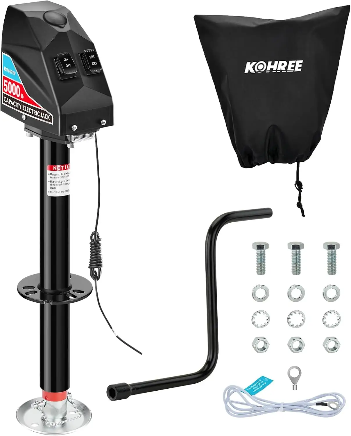 Kohree Electric Trailer Jack 5000lbs… — Photo 1
