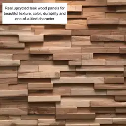 WALL!SUPPLY UltraWood Teak Firenze Jointless… — Photo 3