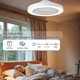 Depuley Modern Ceiling Fan with… — Photo 4