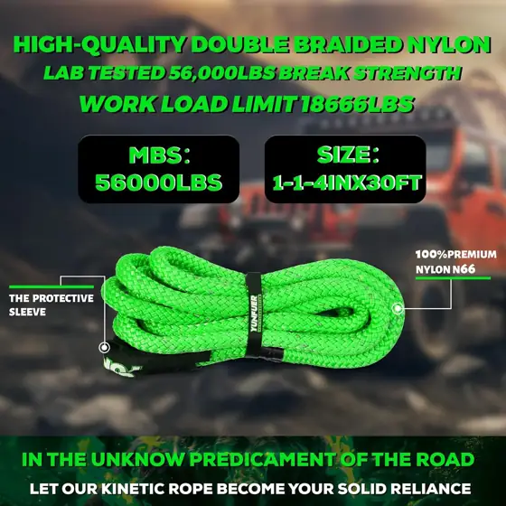 Kinetic Recovery Rope Kit 56,000… — Photo 3