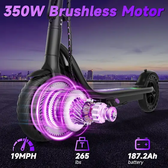 WERHY Adult Electric Scooter,15-25 Miles… — Photo 4