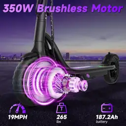 WERHY Adult Electric Scooter,15-25 Miles… — Photo 4