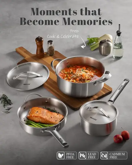 Titanium Cookware set | Hammered… — Photo 4