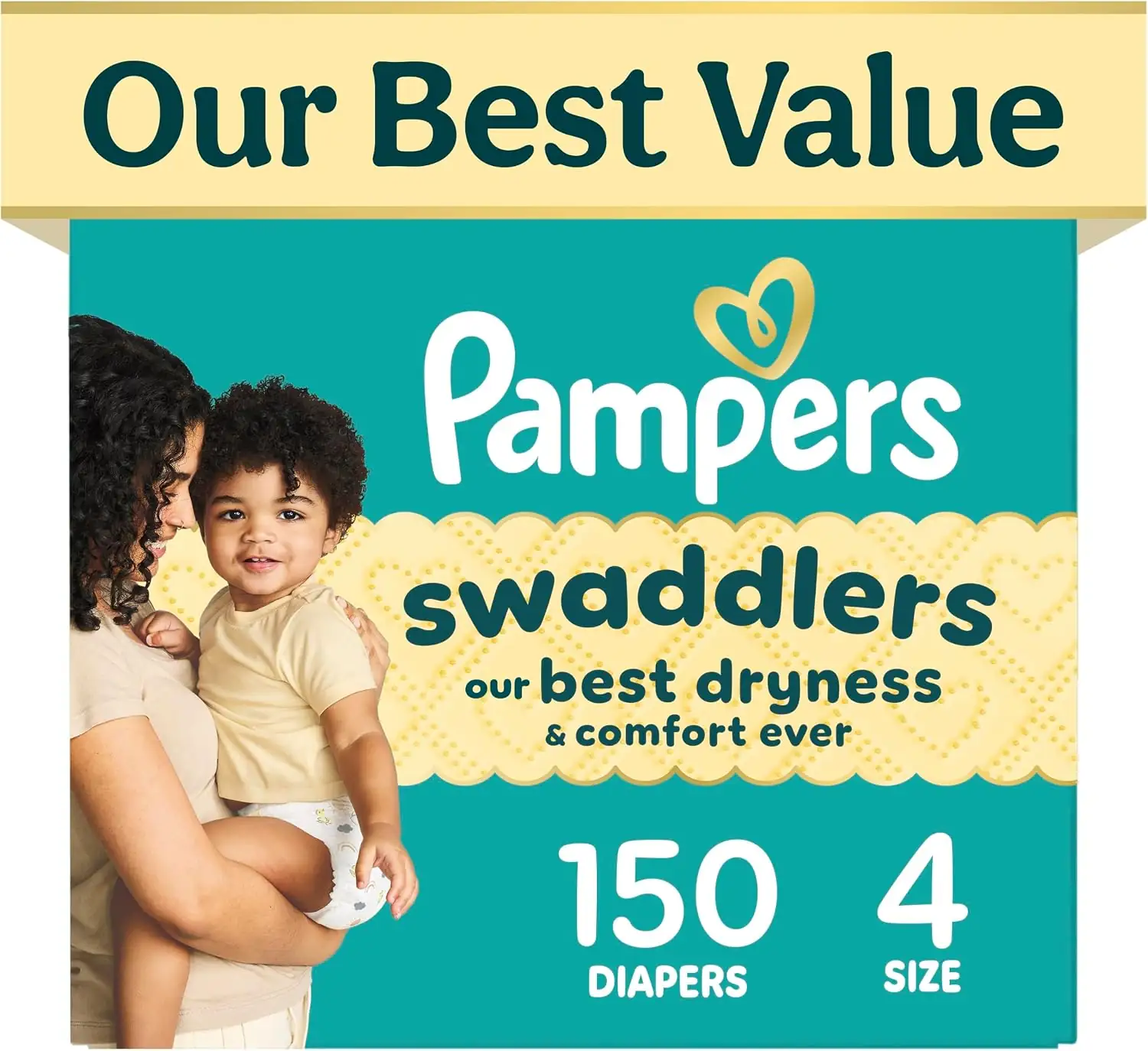 Pampers Swaddlers Diapers Size 4… — Photo 1