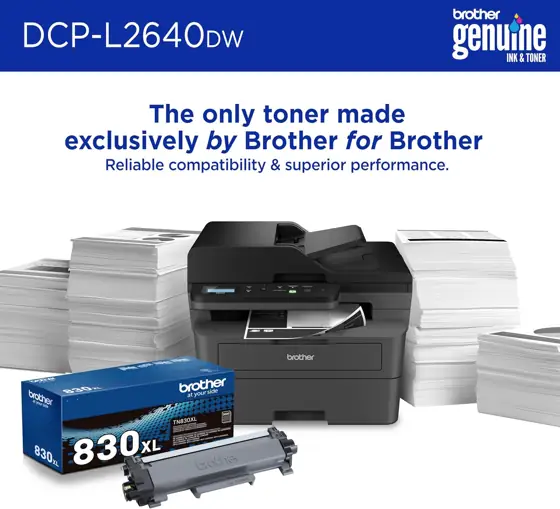 Brother DCP-L2640DW Compact Monochrome Multi-Function… — Photo 3