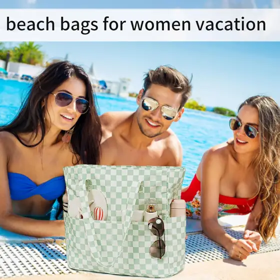 LEDAOU Large Beach Bag for… — Photo 2