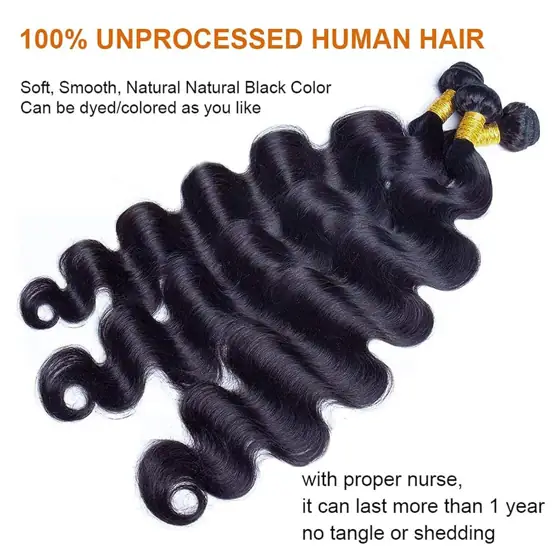 Human Hair Bundles 20 22… — Photo 2