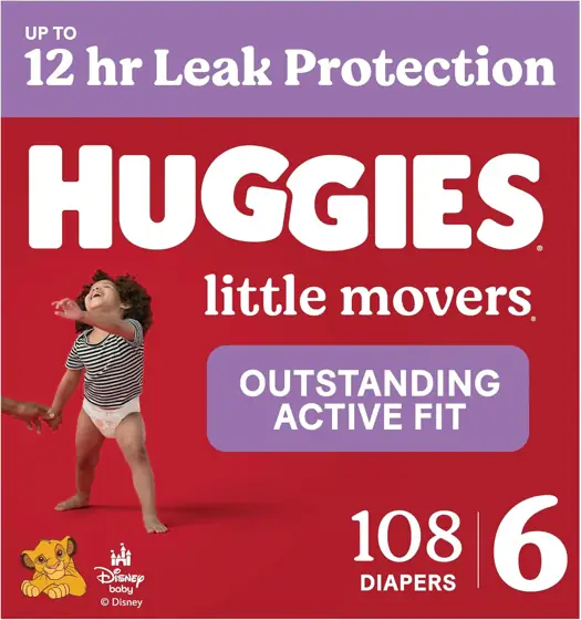 Huggies Little Movers Diapers Size… — Photo 1