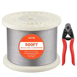 1/8 in Wire Rope, 1760-lb… — Photo 1