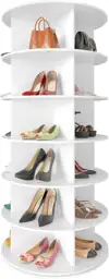 SpaceAid 6-Tier Rotating Shoe Rack… — Photo 1