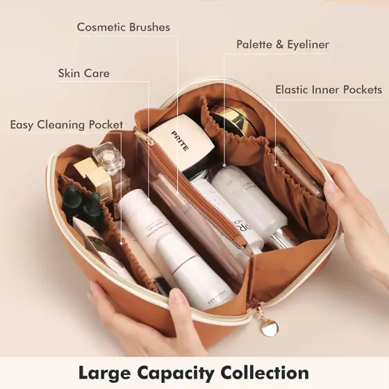 Prite Makeup Bag Travel Toiletry… — Photo 3