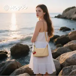 Women's Straw Woven Shoulder Bag… — Photo 2