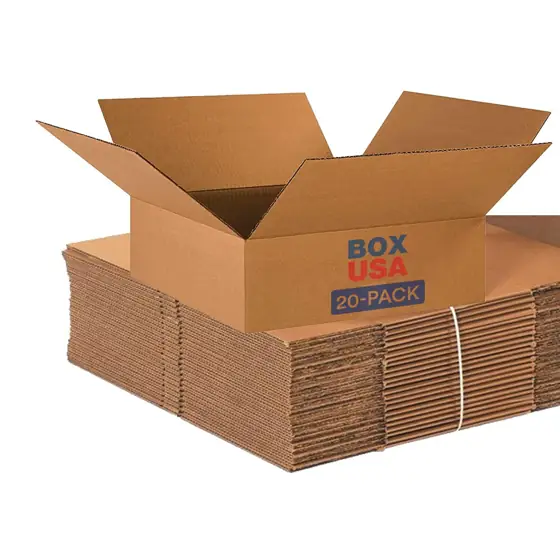 BOX USA 18x18x6 Corrugated Cardboard… — Photo 1