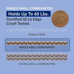 BOX USA 18x18x6 Corrugated Cardboard… — Photo 4