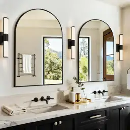 Arched Bathroom Vanity Mirror for… — Photo 1