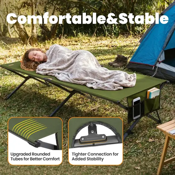 Heavy Duty Camping Cot for… — Photo 4