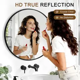 FGU Round Bathroom Mirror for… — Photo 4