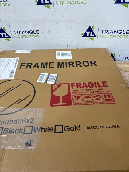 FGU Round Bathroom Mirror for… — Photo 6