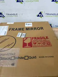 FGU Round Bathroom Mirror for… — Photo 6