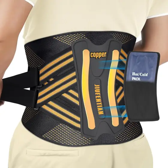 Superior Support Copper Back Brace… — Photo 1