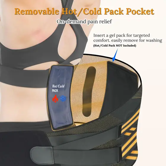 Superior Support Copper Back Brace… — Photo 3