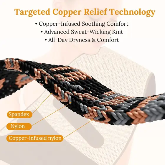 Superior Support Copper Back Brace… — Photo 4