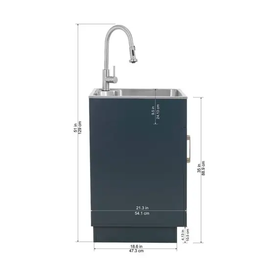 24 in. Drop-in Stainless Steel… — Photo 3