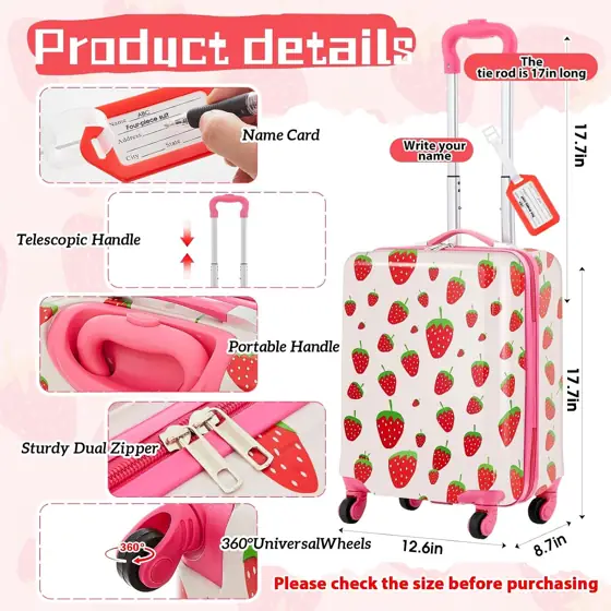 Redbaker 6 Pcs Kids Luggage… — Photo 2