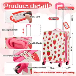 Redbaker 6 Pcs Kids Luggage… — Photo 2