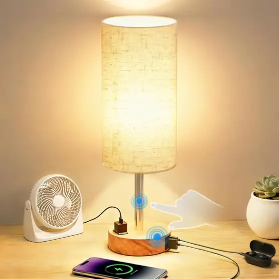 Table Lamp with Touch, AC… — Photo 1
