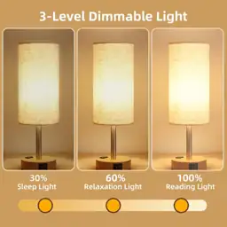 Table Lamp with Touch, AC… — Photo 3