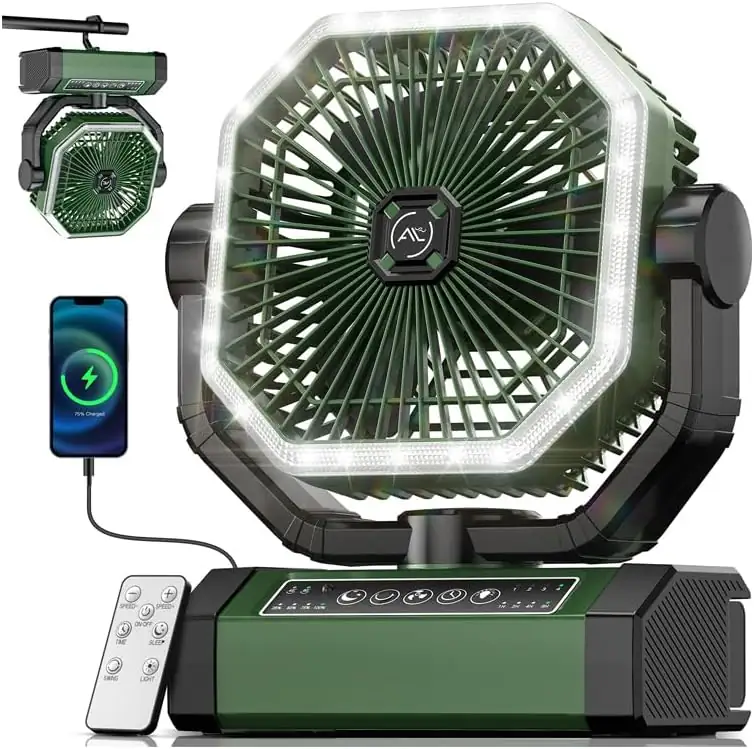 Allsion Camping Fan - 24000mAh… — Photo 1